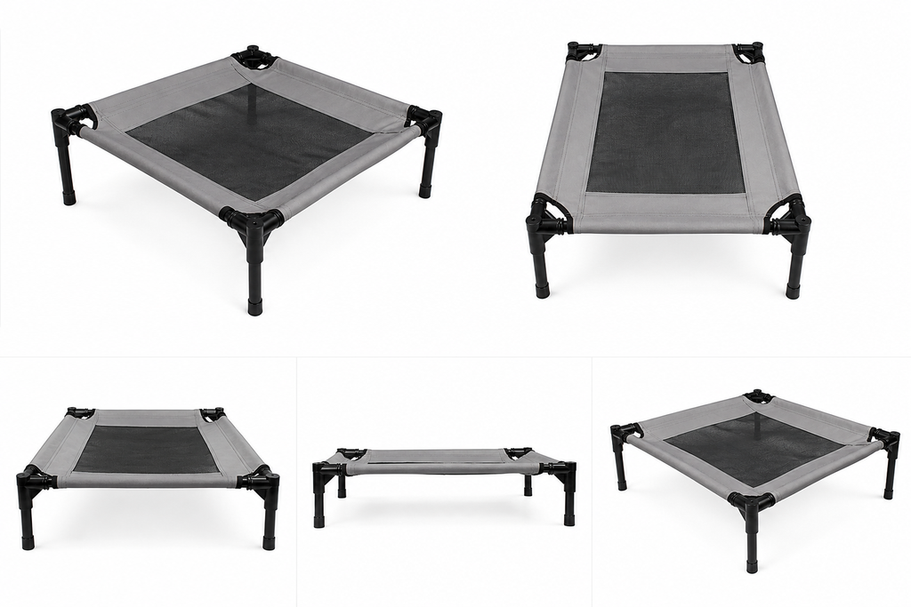 Cama Elevada para Perro y Gato | Catre Fresco, Lavable y Transpirable