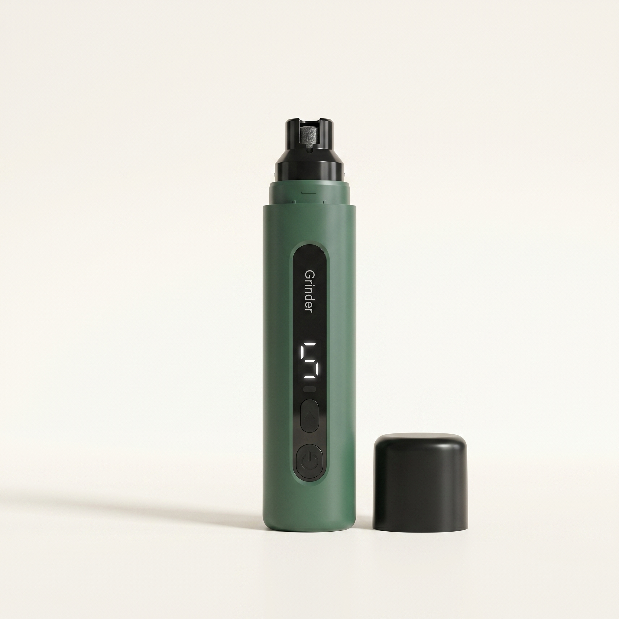 Rebajador de uñas eléctrico para perro y gato — ultra silencioso, 5 velocidades, recargable USB