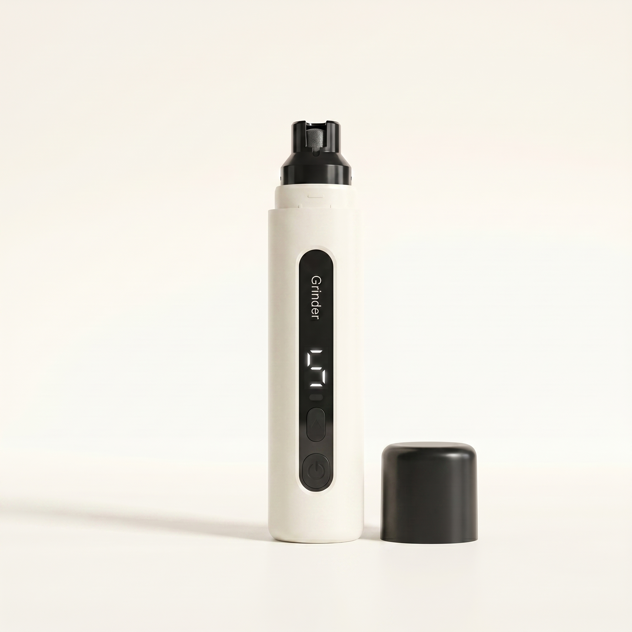 Rebajador de uñas eléctrico para perro y gato — ultra silencioso, 5 velocidades, recargable USB